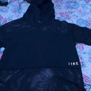 mesh PINK pullover